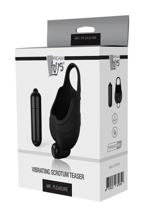 MR. PLEASURE VIBRATING SCROTUM TEASER MR. PLEASURE VIBRATING SCROTUM TEASER