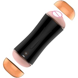 Masturbator-Vibrating Masturbation Cup USB 10 function + Interactive Function / Double Ends