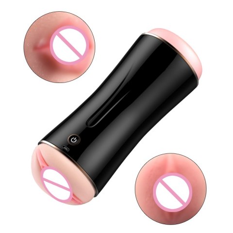 Masturbator-Vibrating Masturbation Cup USB 10 function + Interactive Function / Double Ends Masturbator-Vibrating Masturbation Cup USB 10 function + Interactive Function / Double Ends