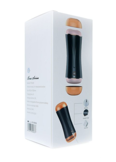 Masturbator-Vibrating Masturbation Cup USB 10 function + Interactive Function / Double Ends Masturbator-Vibrating Masturbation Cup USB 10 function + Interactive Function / Double Ends