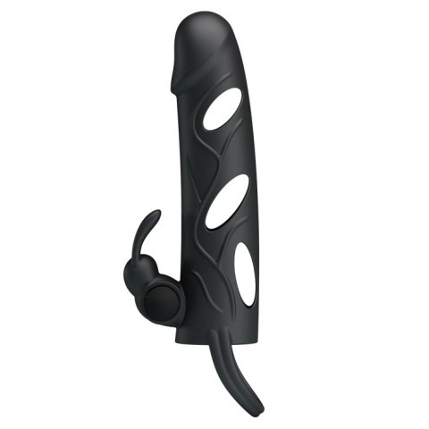 PRZEDŁUŻKA NA PENISA DUŻA GRUBA NAKŁADKA POSZERZA PRETTY LOVE - PENIS SLEEVE WITH BALL STRAP VIBRATION PRZEDŁUŻKA NA PENISA DUŻA GRUBA NAKŁADKA POSZERZA PRETTY LOVE - PENIS SLEEVE WITH BALL STRAP VIBRATION