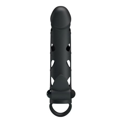 PRZEDŁUŻKA NA PENISA DUŻA GRUBA NAKŁADKA POSZERZA PRETTY LOVE - VIBRATING PENIS SLEEVE WITH BALL STRAP PRZEDŁUŻKA NA PENISA DUŻA GRUBA NAKŁADKA POSZERZA PRETTY LOVE - VIBRATING PENIS SLEEVE WITH BALL STRAP