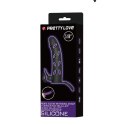 PRZEDŁUŻKA NA PENISA DUŻA GRUBA NAKŁADKA POSZERZA PRETTY LOVE - VIBRATING PENIS SLEEVE WITH BALL STRAP
