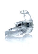 PIERŚCIEŃ EREKCYJNY SEX RING WIBRACJE STYMULATOR PIERŚCIEŃ-RABBIT VIBRO COCKRING CLEAR