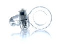 PIERŚCIEŃ EREKCYJNY SEX RING WIBRACJE STYMULATOR PIERŚCIEŃ-RABBIT VIBRO COCKRING CLEAR