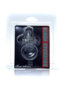 PIERŚCIEŃ EREKCYJNY SEX RING WIBRACJE STYMULATOR PIERŚCIEŃ-RABBIT VIBRO COCKRING CLEAR