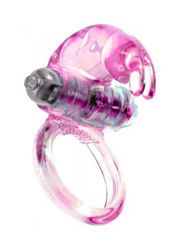 PIERŚCIEŃ EREKCYJNY SEX RING WIBRACJE STYMULATOR PIERŚCIEŃ-RABBIT VIBRO COCKRING PINK