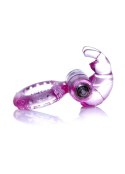 PIERŚCIEŃ EREKCYJNY SEX RING WIBRACJE STYMULATOR PIERŚCIEŃ-RABBIT VIBRO COCKRING PINK