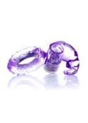 PIERŚCIEŃ-RABBIT VIBRO COCKRING PURPLE