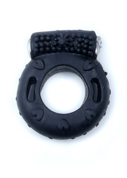 PIERŚCIEŃ-VIBRATING COCKRING BLACK