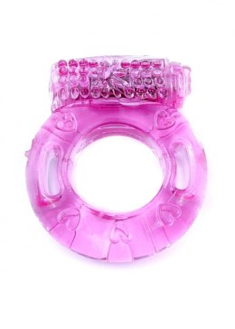 PIERŚCIEŃ-VIBRATING COCKRING PINK