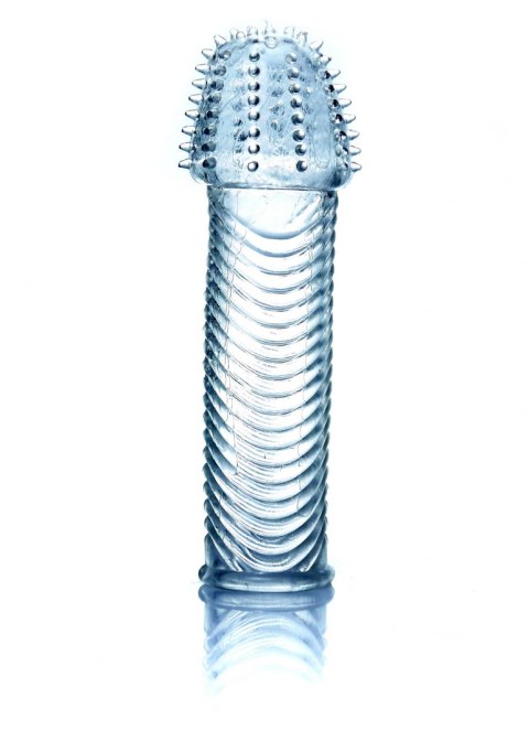 PRZEDŁUŻKA NA PENISA DUŻA GRUBA NAKŁADKA POSZERZA STYMULATOR-PENIS SLEEVE