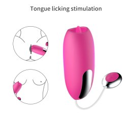 WIBRATOR STYMULATOR MASAŻER ŁECHTACZKI 10 TRYBÓW
