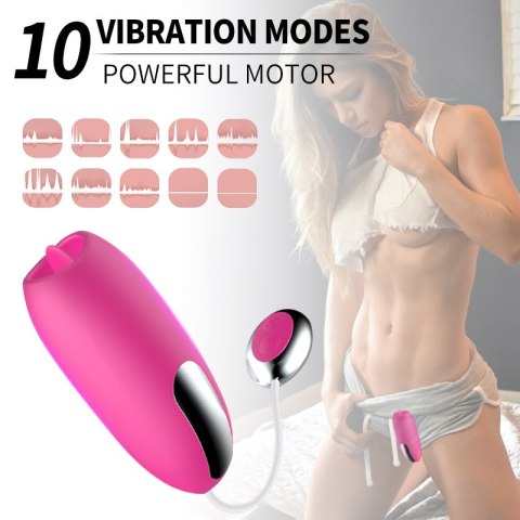 WIBRATOR STYMULATOR MASAŻER ŁECHTACZKI 10 TRYBÓW WIBRATOR STYMULATOR MASAŻER ŁECHTACZKI 10 TRYBÓW