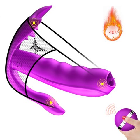 STYMULATOR-SILICONE PANTY VIBRATOR USB 7 FUNCTION / HEATING STYMULATOR-SILICONE PANTY VIBRATOR USB 7 FUNCTION / HEATING