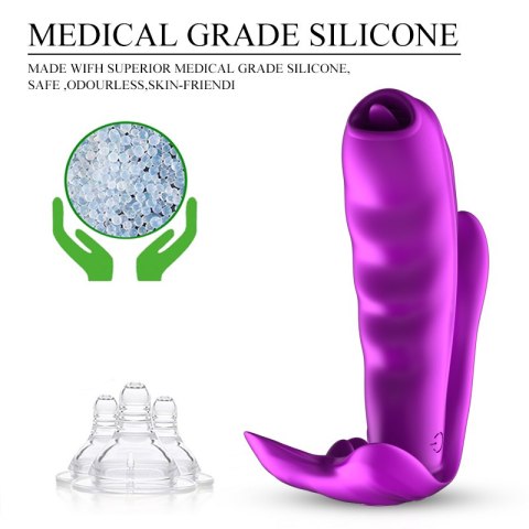 STYMULATOR-SILICONE PANTY VIBRATOR USB 7 FUNCTION / HEATING STYMULATOR-SILICONE PANTY VIBRATOR USB 7 FUNCTION / HEATING