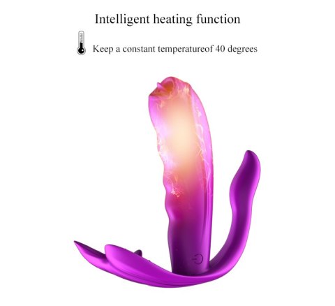 STYMULATOR-SILICONE PANTY VIBRATOR USB 7 FUNCTION / HEATING STYMULATOR-SILICONE PANTY VIBRATOR USB 7 FUNCTION / HEATING