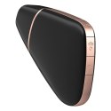 WIBRATOR - LOVE TRIANGLE AIR PULSE STIMULATOR + VIBRATION BLACK