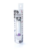 WIBRATOR-STRONG BULLET VIBRATOR SILVER/PURPLE USB 10 FUNCTION