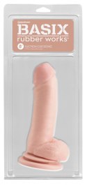 SOLIDNE REALISTYCZNE DILDO Z PRZYSSAWKĄ CYBERSKÓRA BRW 8" SUCTION CUP DONG LIGHT