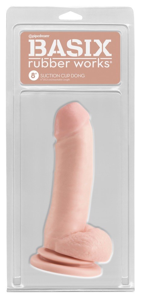 SOLIDNE REALISTYCZNE DILDO Z PRZYSSAWKĄ CYBERSKÓRA BRW 8" SUCTION CUP DONG LIGHT SOLIDNE REALISTYCZNE DILDO Z PRZYSSAWKĄ CYBERSKÓRA BRW 8" SUCTION CUP DONG LIGHT