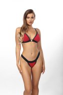 BIELIZNA - CHRISTINE XXL/XXXL (KOMPLET BIUSTONOSZ + STRINGI/SET BRA + THONGS)