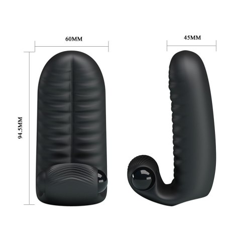 NAKŁADKA NA PALEC STYMULUJE WYDŁUŻA ORGAZM MASAŻ PRETTY LOVE - ABBOTT DOUBLE FINGER VIBRATOR NAKŁADKA NA PALEC STYMULUJE WYDŁUŻA ORGAZM MASAŻ PRETTY LOVE - ABBOTT DOUBLE FINGER VIBRATOR