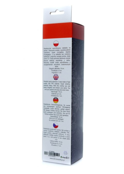 PRZEDŁUŻKA NA PENISA DUŻA GRUBA NAKŁADKA POSZERZA STYMULATOR-PERFECT SLEEVE MULATTO - EXTENDS 7 CM PRZEDŁUŻKA NA PENISA DUŻA GRUBA NAKŁADKA POSZERZA STYMULATOR-PERFECT SLEEVE MULATTO - EXTENDS 7 CM