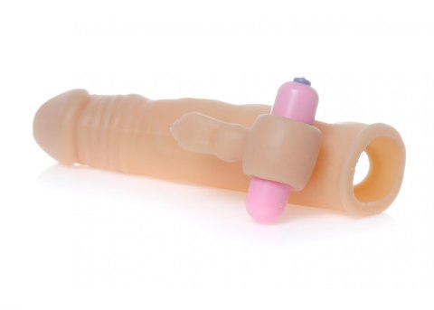 PRZEDŁUŻKA NA PENISA DUŻA GRUBA NAKŁADKA POSZERZA STYMULATOR-PERFECT SLEEVE VIBRATING PRZEDŁUŻKA NA PENISA DUŻA GRUBA NAKŁADKA POSZERZA STYMULATOR-PERFECT SLEEVE VIBRATING