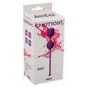 KULKI GEJSZY TRENING MIĘŚNI KEGLA KORALIKI JAJKA Vaginal balls Emotions Foxy Purple