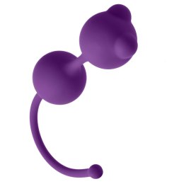 KULKI GEJSZY TRENING MIĘŚNI KEGLA KORALIKI JAJKA Vaginal balls Emotions Foxy Purple
