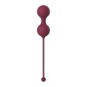 KULKI GEJSZY TRENING MIĘŚNI KEGLA KORALIKI JAJKA VAGINAL BALLS SET LOVE STORY DIVA WINE RED