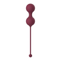 KULKI GEJSZY TRENING MIĘŚNI KEGLA KORALIKI JAJKA VAGINAL BALLS SET LOVE STORY DIVA WINE RED