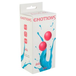 KULKI GEJSZY TRENING MIĘŚNI KEGLA KORALIKI JAJKA VAGINAL BALLS WITHOUT A LOOP EMOTIONS LEXY MEDIUM PINK