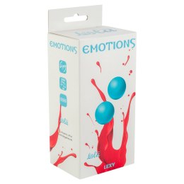KULKI GEJSZY TRENING MIĘŚNI KEGLA KORALIKI JAJKA VAGINAL BALLS WITHOUT A LOOP EMOTIONS LEXY MEDIUM TURQUOISE