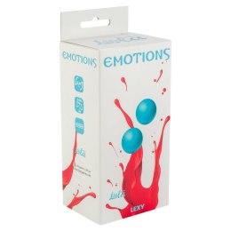 KULKI GEJSZY TRENING MIĘŚNI KEGLA KORALIKI JAJKA VAGINAL BALLS WITHOUT A LOOP EMOTIONS LEXY SMALL TURQUOISE