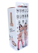 WIBRATOR-HERKULES-LOVECLONEX 8"-VIBRATION USB REMOTE CONTROL