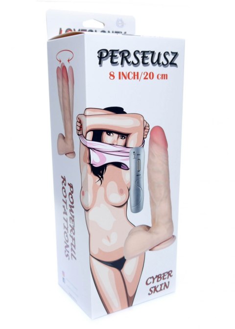 WIBRATOR-PERSEUSZ-LOVECLONEX 8"-ROTATION WIBRATOR-PERSEUSZ-LOVECLONEX 8"-ROTATION