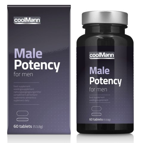 SUPL. DIETY- COOLMANN MALE POTENCY TABS (60 TAB)