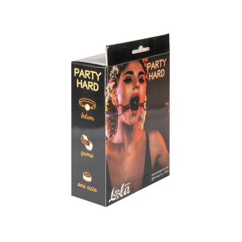 BALL GAG PARTY HARD LOVE BITE BALL GAG PARTY HARD LOVE BITE