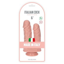 SOLIDNE DILDO PODWÓJNA PENETRACJA WAGINALNO ANALNY CAINO E ABELE FLESH