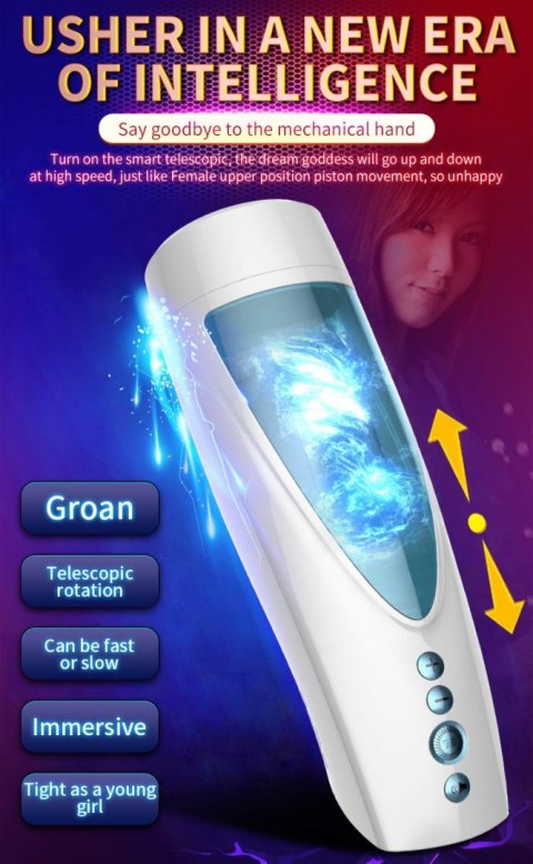 MASTURBATOR SZTUCZNA DUPA I CIPKA POCHWA WIBRACJE MASTURBATOR-VIBRATING, ROTATING AND FLASHING USB 10+10 FUNCTION / TALK MODE MASTURBATOR SZTUCZNA DUPA I CIPKA POCHWA WIBRACJE MASTURBATOR-VIBRATING, ROTATING AND FLASHING USB 10+10 FUNCTION / TALK MODE