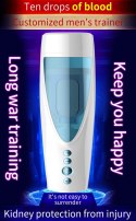 MASTURBATOR SZTUCZNA DUPA I CIPKA POCHWA WIBRACJE MASTURBATOR-VIBRATING, ROTATING AND FLASHING USB 10+10 FUNCTION / TALK MODE