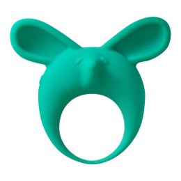PIERŚCIEŃ EREKCYJNY SEX RING WIBRACJE STYMULATOR PIERŚCIEŃ- VIBRATING COCKRING MIMI ANIMALS FENNEC PHIL GREEN