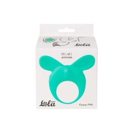 PIERŚCIEŃ EREKCYJNY SEX RING WIBRACJE STYMULATOR PIERŚCIEŃ- VIBRATING COCKRING MIMI ANIMALS FENNEC PHIL GREEN