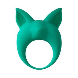PIERŚCIEŃ EREKCYJNY SEX RING WIBRACJE STYMULATOR PIERŚCIEŃ- VIBRATING COCKRING MIMI ANIMALS KITTEN KYLE GREEN
