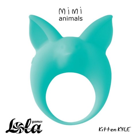 PIERŚCIEŃ EREKCYJNY SEX RING WIBRACJE STYMULATOR PIERŚCIEŃ- VIBRATING COCKRING MIMI ANIMALS KITTEN KYLE GREEN PIERŚCIEŃ EREKCYJNY SEX RING WIBRACJE STYMULATOR PIERŚCIEŃ- VIBRATING COCKRING MIMI ANIMALS KITTEN KYLE GREEN