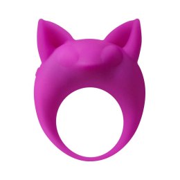 PIERŚCIEŃ- VIBRATING COCKRING MIMI ANIMALS LEMUR REMI PURPLE