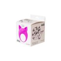 PIERŚCIEŃ- VIBRATING COCKRING MIMI ANIMALS LEMUR REMI PURPLE