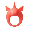 PIERŚCIEŃ EREKCYJNY SEX RING WIBRACJE STYMULATOR PIERŚCIEŃ- VIBRATING COCKRING MIMI ANIMALS UNICORN ALFIE ORANGE